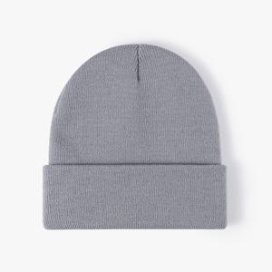 Bonnet en acrylique tricoté en gros avec logo personnalisé, bonnets d'hiver à revers pour les détaillants de streetwear aux États-Unis, approvisionnement en gros, faible MOQ - Product Image 3