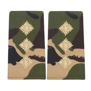 Epaulettes de Hombro Bordados para Uniforme Ceremonial de Capitán Paulette, Estrella de Oro del Cliente, Ecológicos, Personalizados, de la Mejor Calidad - Product Image 1