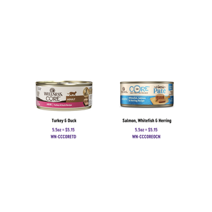 Nourriture humide Wellness Core Classic/Intérieur & Santé digestive Pâté pour chats WN-WC-DHCORECHK - Product Image 2