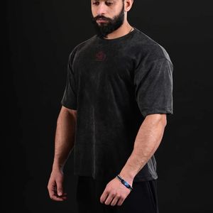 Camisetas al por mayor con efecto acid wash, personalizadas con estampado y bordado, estilo streetwear para hombre y mujer, marca privada, MOQ bajo. - Product Image 1