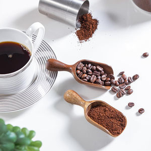 Cuillère en bois pour la cuisine, la cuisson, le mélange, la préparation des plats, écologique, à long manche, ustensile en bois massif naturel - Product Image 5