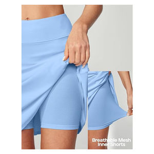 Faldas Deportivas para Mujer, Falda Corta de Yoga, Golf, Tenis, Bádminton, Fitness, Baile, Secado Rápido, Cómoda - Product Image 4
