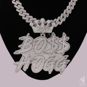 Pendentif Moissanite Plaqué Or Style Hip Hop Personnalisé de Qualité Supérieure pour la Fabrication de Bijoux Unisexe – Vente en Gros - Product Image 2