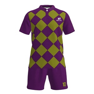 Ropa Deportiva Cómoda, Uniforme de Fútbol para Hombre, 100% Poliéster, Uniforme de Fútbol Personalizado para Hombre - Product Image 6