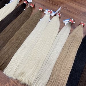 ผมตรงธรรมชาติสีดำแบบเป็นมัด  ผมแท้เวียดนาม  ต่อผม  ขนาดตั้งแต่ 6 ถึง 32 นิ้ว ขายส่ง ลดสูงสุดถึง 10% - Product Image 2