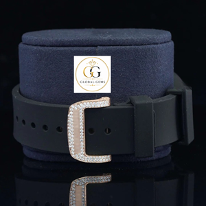 Direct Factory Supply Iced Out Hip Hop Luxury Watch Perfect for Collectors Rubber Strap and Events Available for Bulk Quantity - Product Image 3