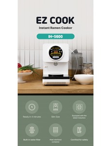 หม้อหุงราเมน EZ COOK IH5600 ทำอาหารได้ใน 4 นาที IH5600 ครัวใช้งานง่าย ร้านอาหาร ครัวทำอาหารระดับกูร์เมต์ หม้อหุงอเนกประสงค์สแตนเลส - Product Image 3