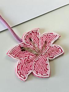 Llavero y Colgante de Mano Personalizable con Bordado de Cuentas de Moda, Estilo Clásico Indio Elegante con Cuentas de Semillas Premium - Product Image 5