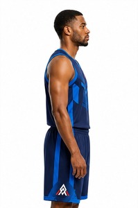Durable Basketball Team Uniform Featuring Fade Resistant Sublimation Printing And Comfortable <b>Athletic</b> Fit For All Levels - Product Image 5