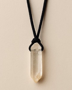 Clear Quartz Crystal Pendant <b>Necklace</b> Gold Silver Plated Chain Healing Protection Energy Stone Jewelry Gift - Product Image 5