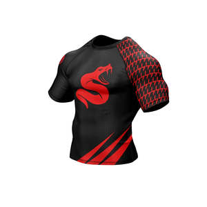 2026 Sublimation Printed Quick Dry Men Rash Guard in Custom Logo MMA Training Rash Guard NO GI Grappling Jiu Jitsu BJJ Rashguard - Product Image 4
