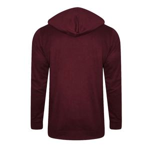 Sweat à capuche oversize en coton uni de luxe 380 500 Gsm avec fermeture éclair 1/2, personnalisable, streetwear pour homme, sweat à capuche lourd pour homme - Product Image 3