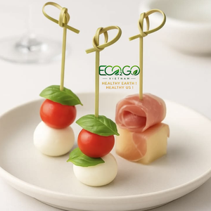 Brochettes et pics en bambou pour barbecue, apéritifs, collations, desserts et présentation alimentaire pour la restauration Eco2go Vietnam - Product Image 3
