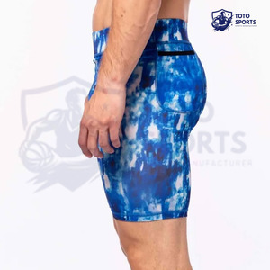 Prix de gros Nouveau design Professionnel Nouvelle arrivée Respirant Très tendance Fitness Course Gym Vêtements de sport Best-seller Short homme - Product Image 5