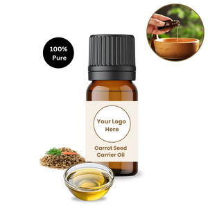 Huile de graines de carotte naturelle d'Inde, 100% pure, pressée à froid, huile de base pour les soins de la peau - Product Image 2