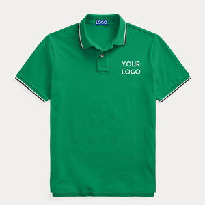 เสื้อโปโลผ้าฝ้ายเนื้อแน่น - Product Image 1