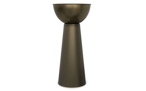 Nova Modern Minimalist Metal Coffee <b>Table</b> <b>With</b> Conical Base For Living Room Furniture - Product Image 2