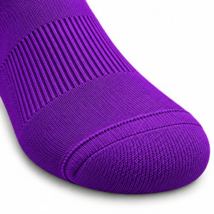 Black Crew Socks Ribbed Knitted Breathable Solid Color for Adults Casual Wear - Product Image 5