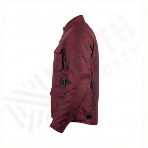 Ensemble de vêtements de sport pour moto, veste et pantalon, en cuir, design personnalisé, Cordura, imperméable, respirant, grande taille - Product Image 3