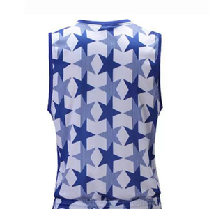 Dernier design de maillot de basket-ball avec un style moderne et des couleurs vibrantes, idéal pour l'entraînement, les matchs et les tenues de sport. - Product Image 4