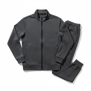 Survêtement de sport premium pour hommes 100 % polyester imprimé par transfert thermique, tenue de football pour adultes et enfants, survêtement d'entraînement de football - Product Image 2