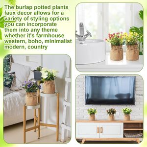 Vase à fleurs en jute sur mesure – Porte-fleurs artisanal écologique avec service OEM pour les acheteurs internationaux - Product Image 5