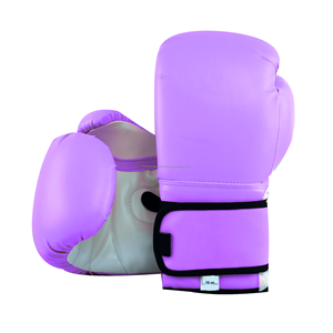 Gants de boxe pour femmes - Gants d'entraînement rose et violet pour la remise en forme et la salle de sport - Logo personnalisé Vente en gros - Product Image 5
