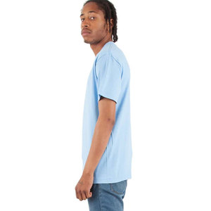 T-shirts col en V à manches courtes 6,2 oz personnalisables, style streetwear, en coton 100 % américain épais, vente en gros, unis - Product Image 5