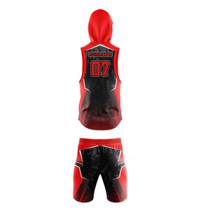 Uniforme de football à drapeaux 7v7 personnalisé pour adultes, en polyester, impression numérique, service OEM - Product Image 2