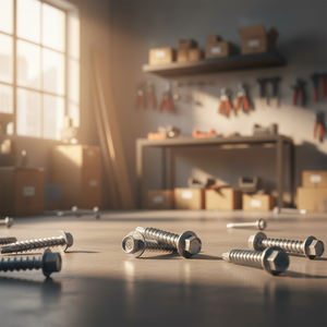 OEM/ODM Colored Hex Head Roofing <b>Screws</b> with Rubber Washer - Vietnam Fastener Manufacturing Facility - Product Image 1