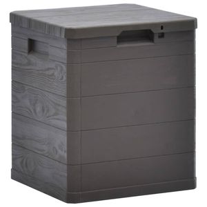 Caja de almacenamiento marrón para patio de 23,8 galones - Product Image 1
