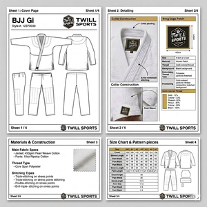 Nouvel Arrivage – Uniforme de Karaté Professionnel Léger et Respirant 100% Coton avec Coupe Automatisée pour Hommes Adultes - Product Image 5