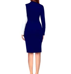 เดรสโปโลผู้หญิงอเนกประสงค์สำหรับใส่ในวันสบายๆ - ตั้งแต่ทำงานถึงเล่นเทนนิส - เดรสสั้นผ้าปิเก้แขนสั้นสำหรับผู้หญิงพร้อมโลโก้สั่งทำได้ - Product Image 4