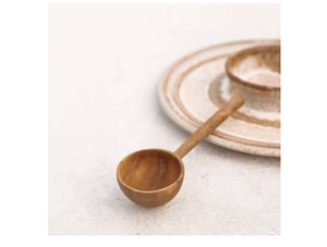 Cuillère en bambou naturel de haute qualité pour cuisine, épices, thé, miel, café, soupe, cuillère à thé, cuillère en bambou - Product Image 1
