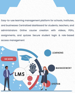 เว็บไซต์ระบบจัดการการเรียนรู้ (LMS) แบบสำเร็จรูปพร้อมดีไซน์ที่รองรับการใช้งานบนมือถือ - Product Image 3