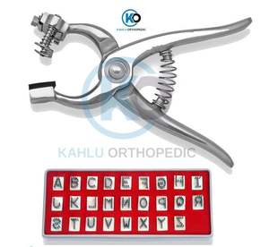 ชุดอุปกรณ์เย็บหูสุนัขคุณภาพสูงและคีมสักลาย ใช้ซ้ำได้ สำหรับสัตวแพทย์และศัลยกรรมกระดูก KAHLU ORTHOPEDIC - Product Image 3