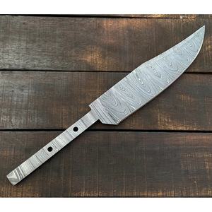 Jexmoo Custom Handmade Personalized Blank Blade <b>Knife</b> with Damascus Steel Blade 3.9in-Made Pakistan Leather <b>Sheath</b> Gift <b>for</b> Chef - Product Image 4