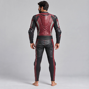 Traje de Motociclista de Cuero, Equipo de Protección para Carreras de Motos, Artesanía Premium, Ajuste Personalizado, Construcción Duradera - Product Image 2