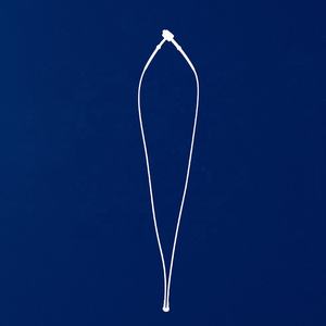 หมุดห่วงพลาสติกไนลอนสีธรรมชาติขนาด300มม. สำหรับแขวนเสื้อผ้าได้สะดวก - Product Image 2