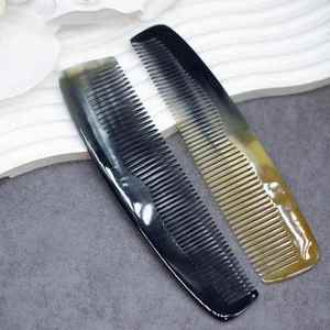 Peigne en corne naturelle, écologique, poli à la main, peigne de poche en corne, excellent pour tous les types de cheveux, outil de toilettage pratique pour les voyages - Product Image 5