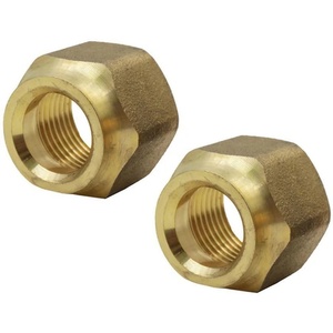 Écrous de raccordement en laiton pour applications industrielles de climatisation, de réfrigération et mécaniques, avec filetage de précision et finition durable - Product Image 3