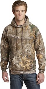 Sudadera con Capucha de Camuflaje para Caza, Estilo Realtree, Prenda para Exteriores Teñida, Bordada, de Forro Polar Térmico, con Logotipo Personalizado OEM - Product Image 5
