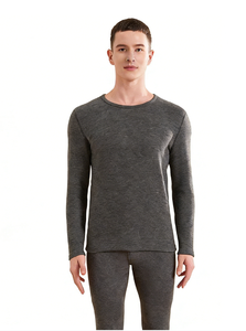 Wool and <b>Silk</b> Warm Thermal Wear Set for Women Men Winter Thermal <b>Underwear</b> Thermal Top and Long Pants - Product Image 3