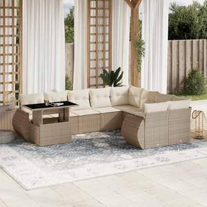 Divano da giardino Beige per mobili da giardino - Product Image 1