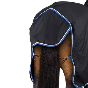 Mantas de lona impermeables para caballos, diseño personalizado, cómodas para uso ecuestre en invierno. - Product Image 3