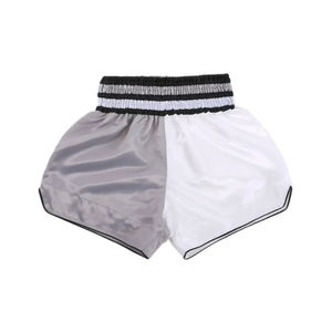 High Quality Custom Made Durable Breathable Muay Thai Boxing Shorts for Adults 100% Polyester Wholesale - Product Image 2