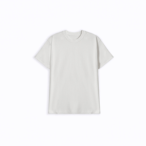 T-shirts pour hommes à manches courtes, col rond, coupe classique, 100% coton, respirants, avec logo personnalisé - Product Image 1