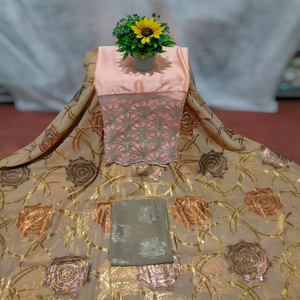 Tissu Jacquard de Luxe pour Robe Fransawi Dirac Somalienne, Dernière Collection Grace, Sensation de Luxe, pour Femmes Somaliennes - Product Image 1