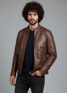 <b>Leather</b> <b>Jacket</b> Windproof Eco-Friendly Breathable Men's Women Custom Styles Autumn <b>Winter</b> Wear Multiple Colors 2026 - Product Image 6
