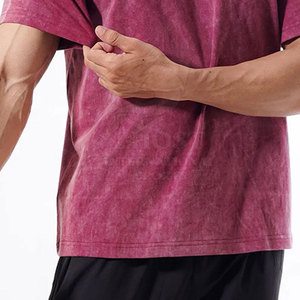 Vêtements décontractés écologiques, légers, respirants et confortables pour hommes, t-shirts effet délavé pour les aventures et l'usage en plein air - Product Image 6